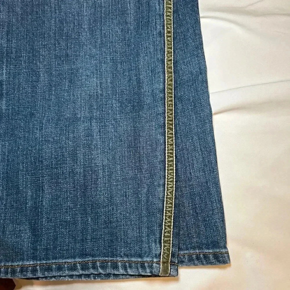 Talbots Size 12 Blue Modern Ankle Denim Jean Pants - Picture 8 of 8